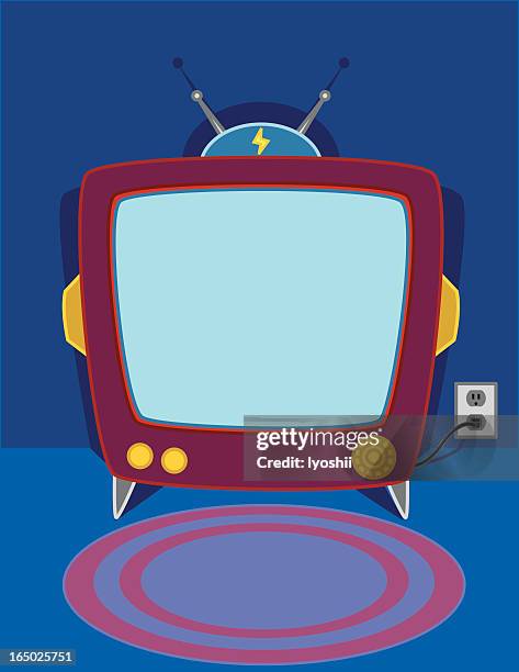 late nite tv - remodeling stock illustrations