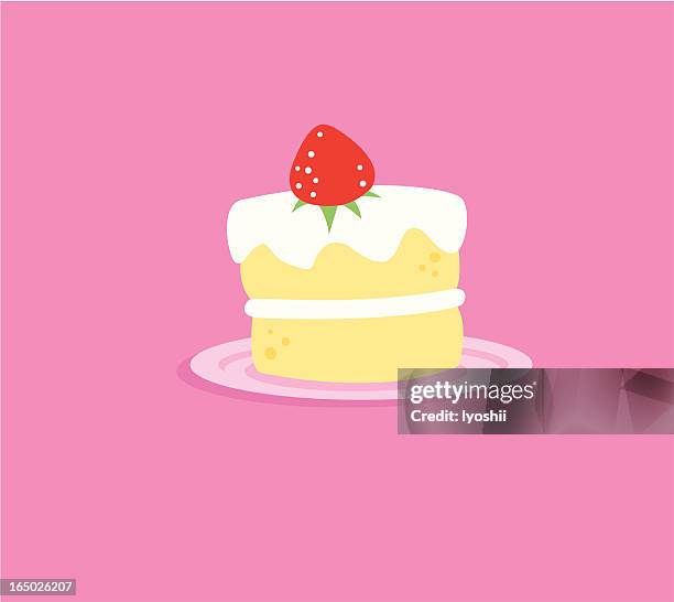 38点のショートケーキイラスト素材 Getty Images