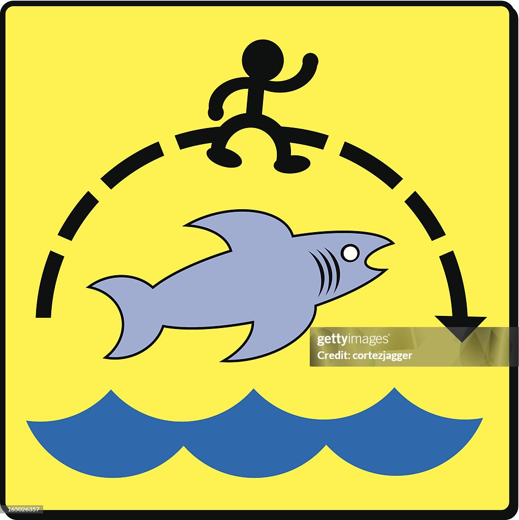 "Jump The Shark" sign