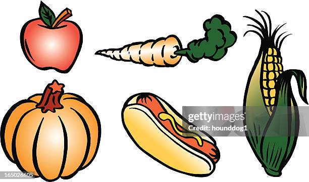food - cobb lyme regis stock illustrations