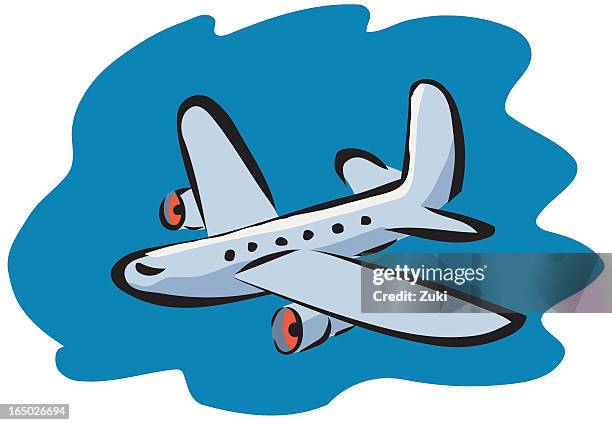 airplane - plane engine stock illustrations