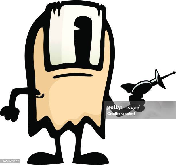 alien toe - war torn stock illustrations