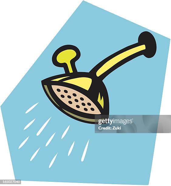 shower head - shower head stock illustrations