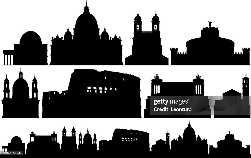 Rome (All Buildings Are Moveable and Complete)