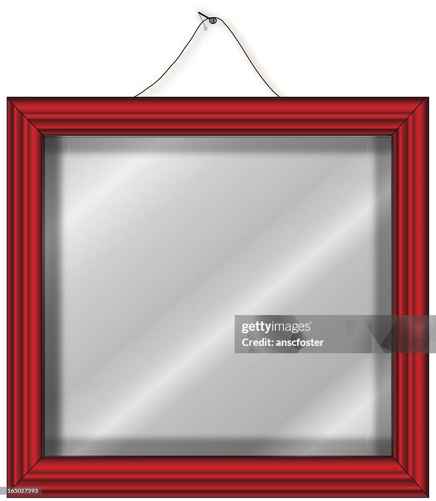 Put your pictures behind glass-VECTOR