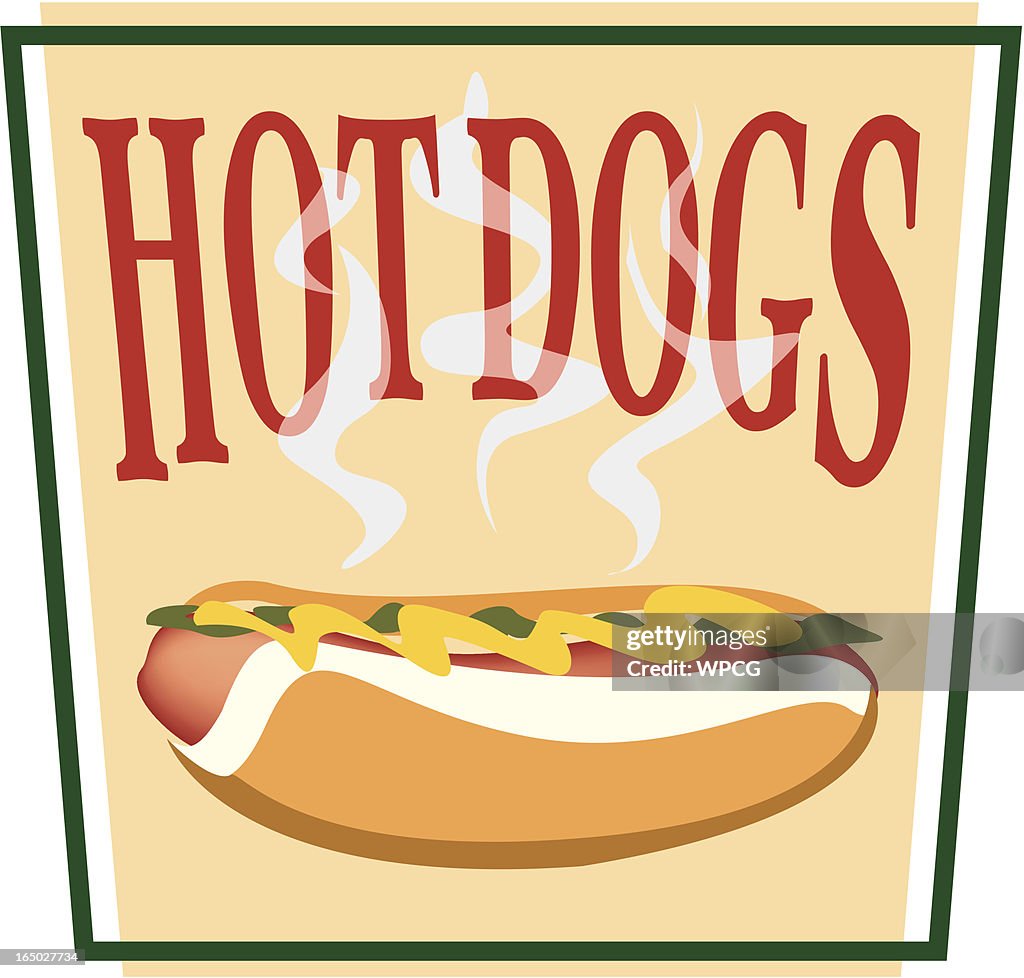 Yummy hot dog
