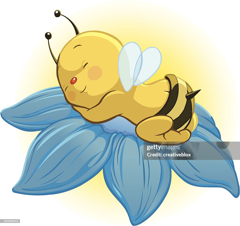 Baby Biene 2 (jpg und Vektor-Bilder