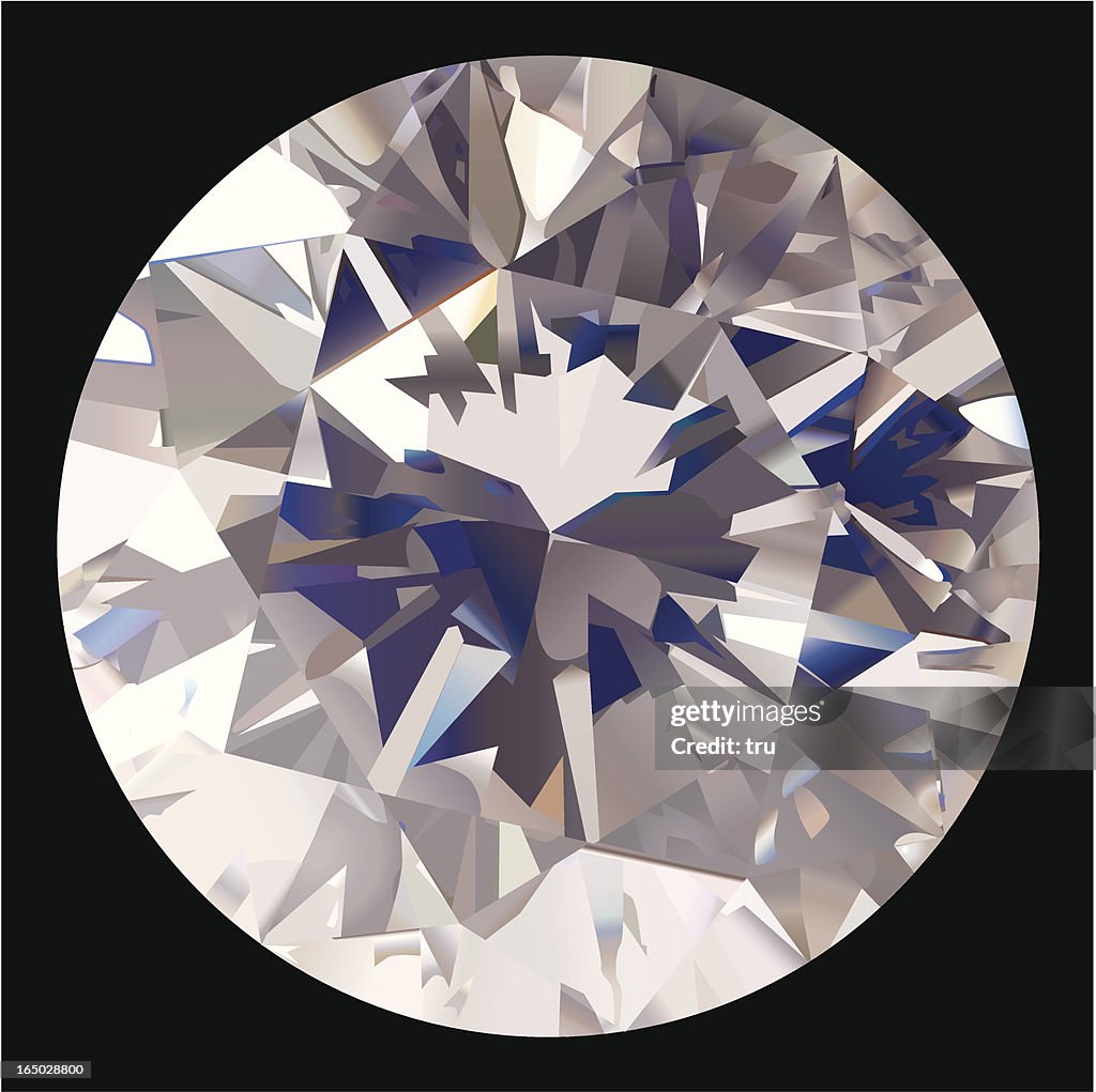Perfect Diamond Vector High-Res Vector Graphic - Getty Images