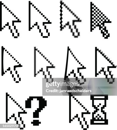 Mouse pointers (arrow) Mouse pointers (arrow)