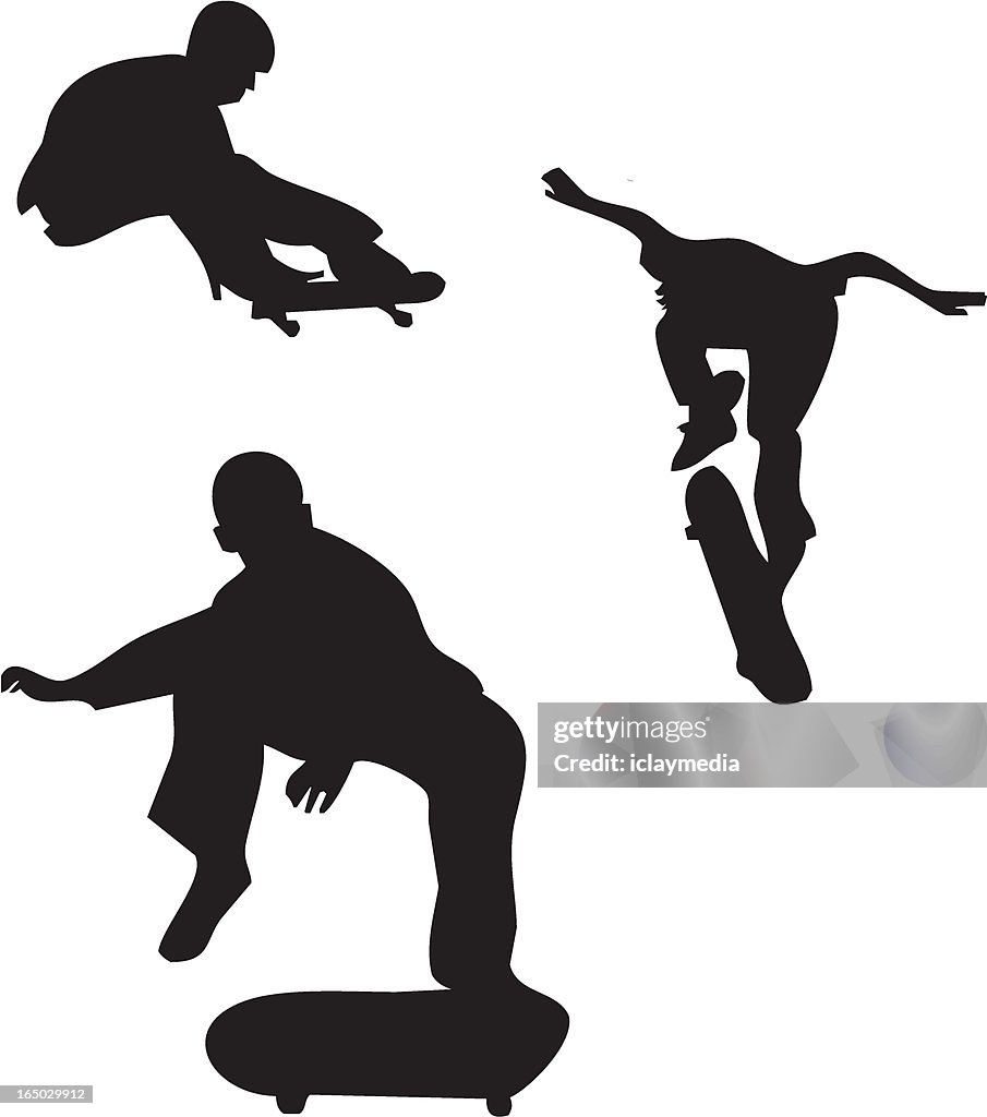 Skaters vector