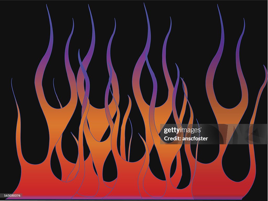Flames - VECTOR