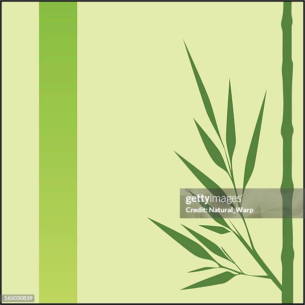 green flora - feng shui stock illustrations
