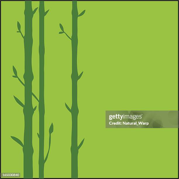 green flora - feng shui stock illustrations