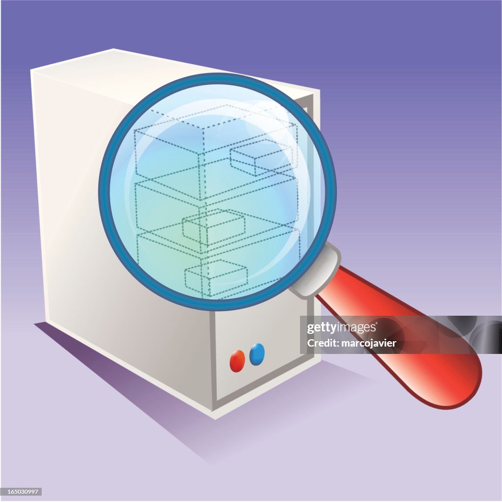 Search (hardware) computer system