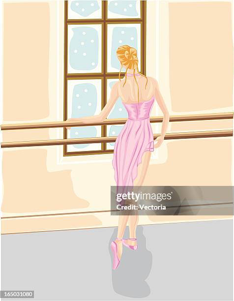 ballerina - ballet dancer stock illustrations