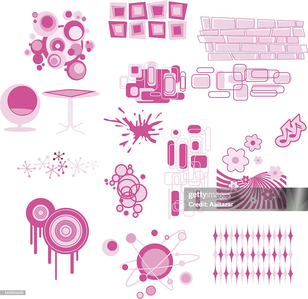 Retro Design Elements High-Res Vector Graphic - Getty Images
