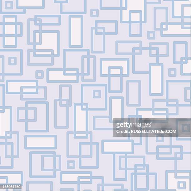 retro squares pattern - 1960 2005 stock illustrations