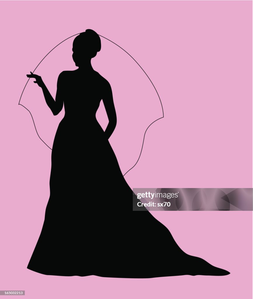 Posando Noiva (Vector