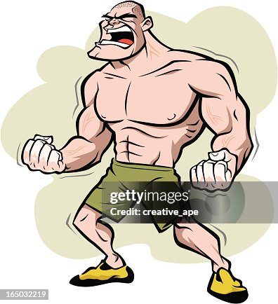 Muscle Man High-Res Vector Graphic - Getty Images