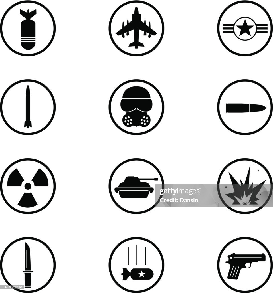 War Military Icons