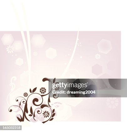 Flower element design Flower element design