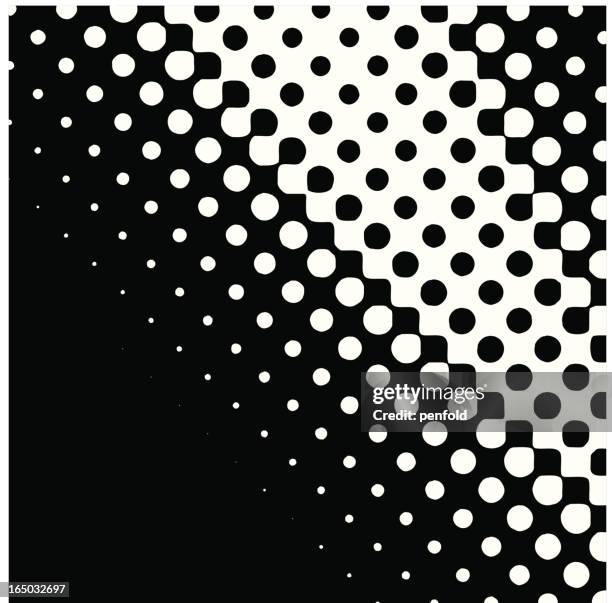 dot gain - printing texture stock illustrations