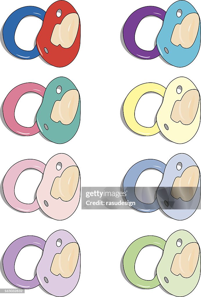 Pacifier Reference Image Baby Pacifiers High-Res Vector Graphic - Getty Images