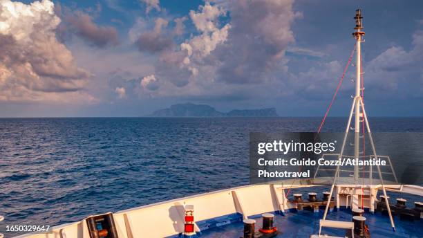 campania, capri island - isle of capri sunset stock pictures, royalty-free photos & images