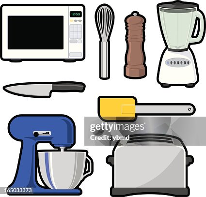 Kithen Object Graphic Kitchen Objects Set 2 High-Res Vector Graphic - Getty Images