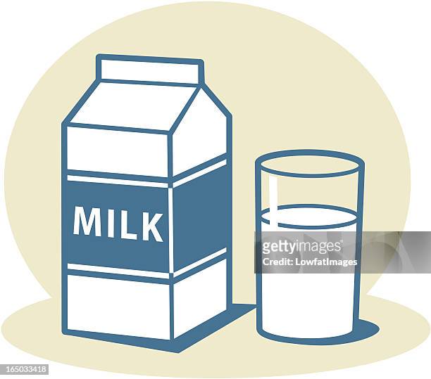 ilustrações, clipart, desenhos animados e ícones de leite - milk carton