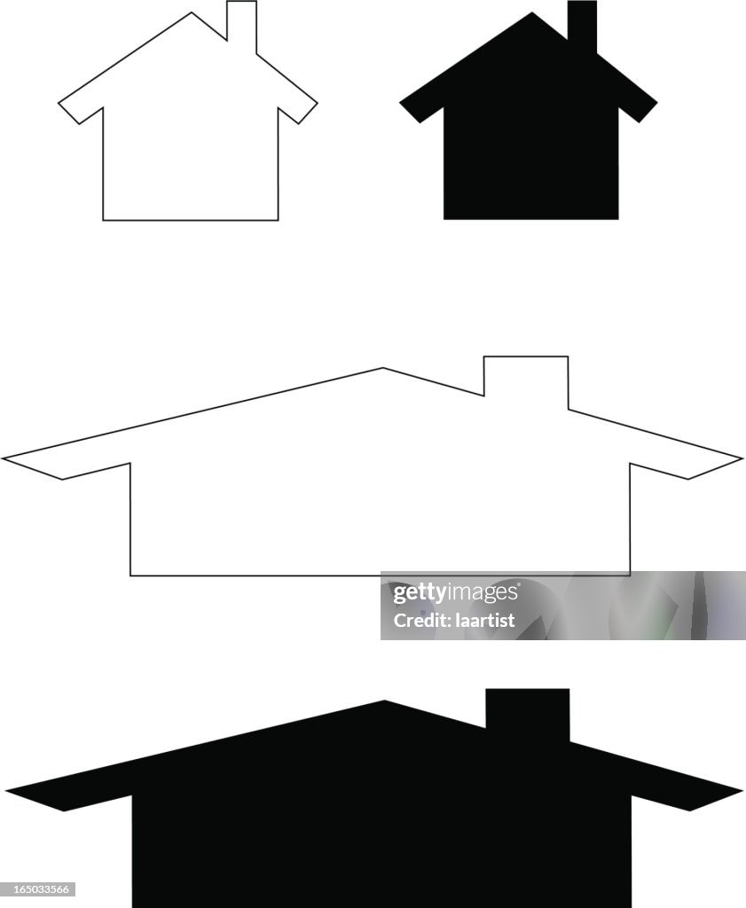Basic House High-Res Vector Graphic - Getty Images