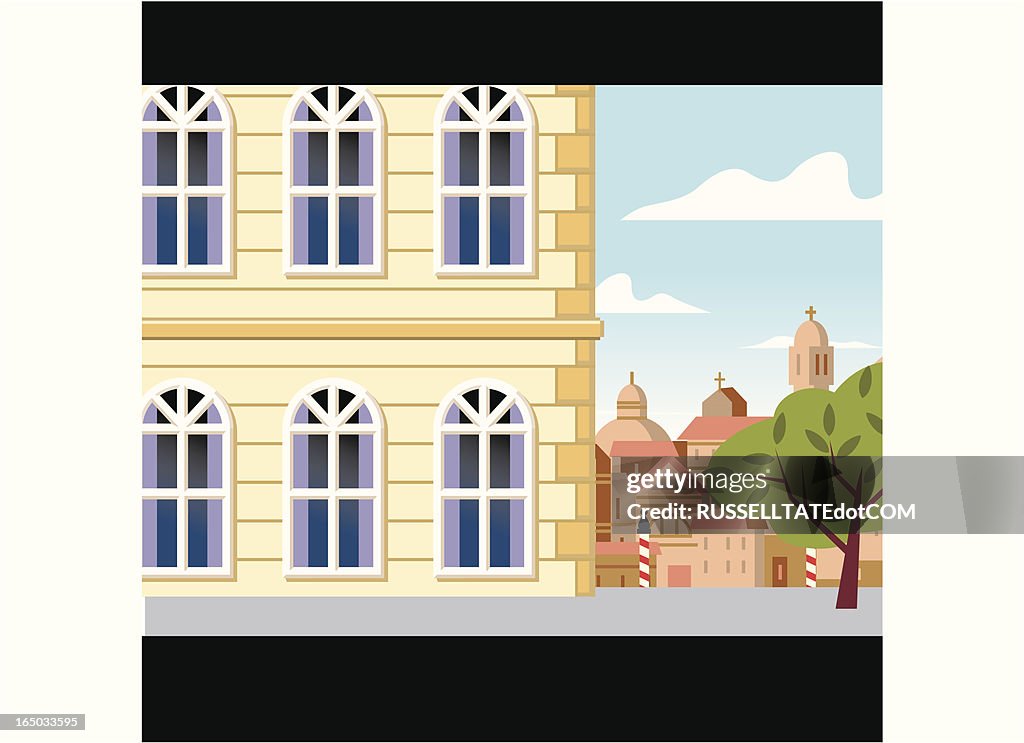 Scene #4 European Building