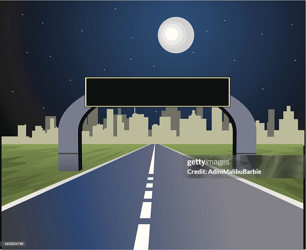 Night City Road