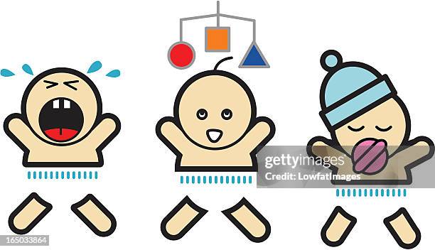 babies - start small concept stock illustrations