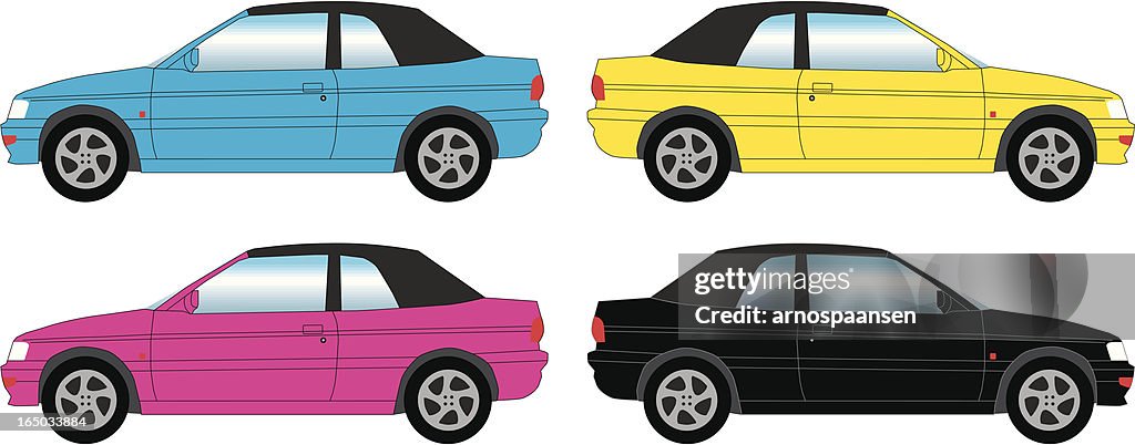 Colorfull convertible