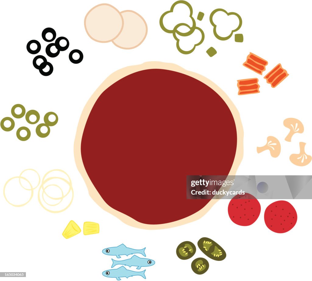 Build Your Own Pizza (vector)