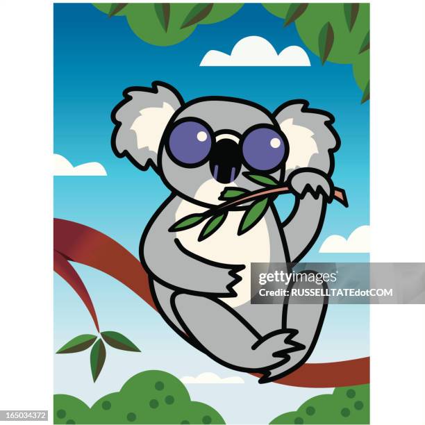 点のコアラ 木イラスト素材 Getty Images 点のコアラ 木イラスト素材 Getty Images