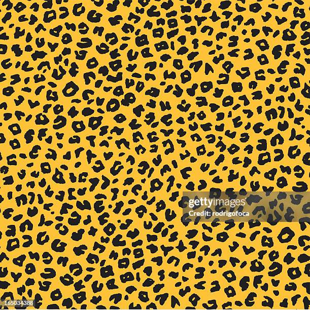 bildbanksillustrationer, clip art samt tecknat material och ikoner med animal skin 01 - jaguar