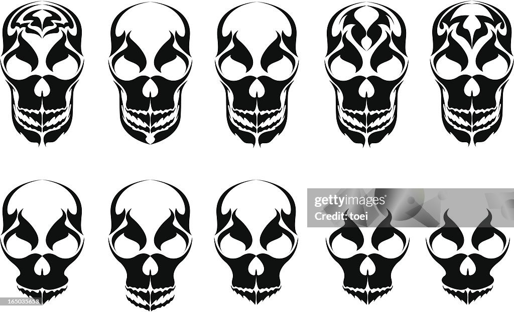 Tribal Skull