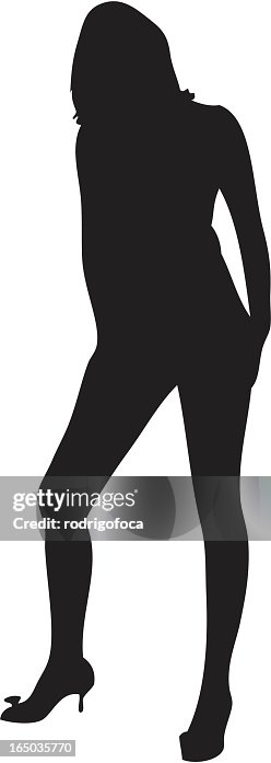Static Model Silhouette Static Model Silhouette
