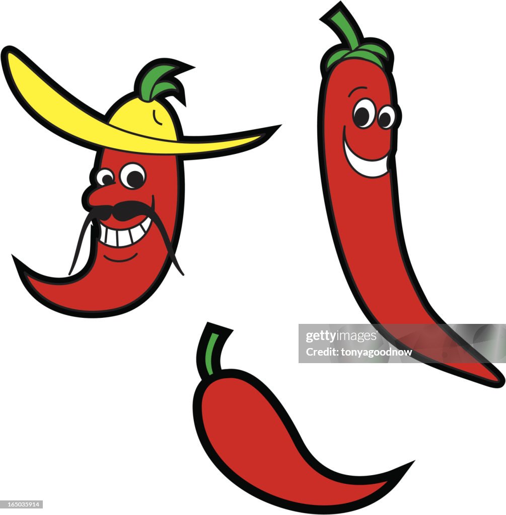 Chili Pepper Trio
