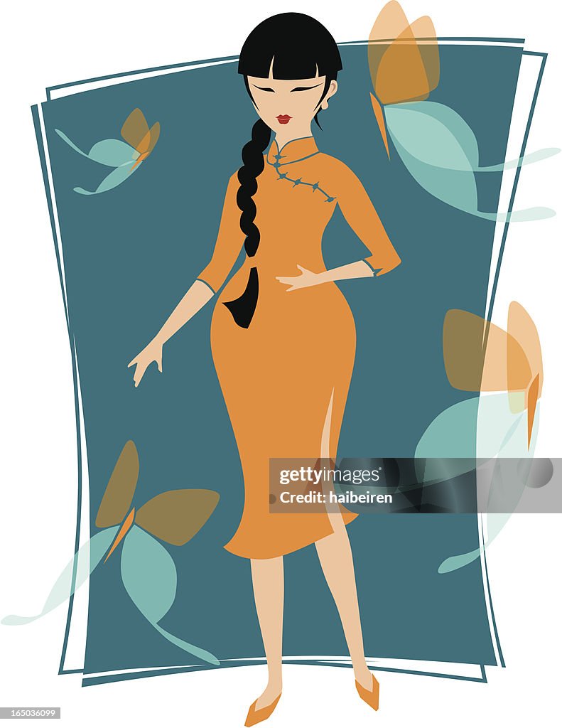 Lady Butterfly of Blissful Autumn