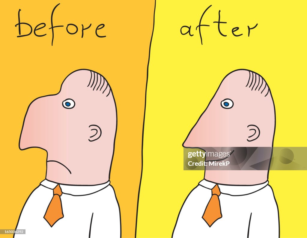 Before & after