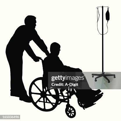 Hospice Vector Silhouette Hospice Vector Silhouette