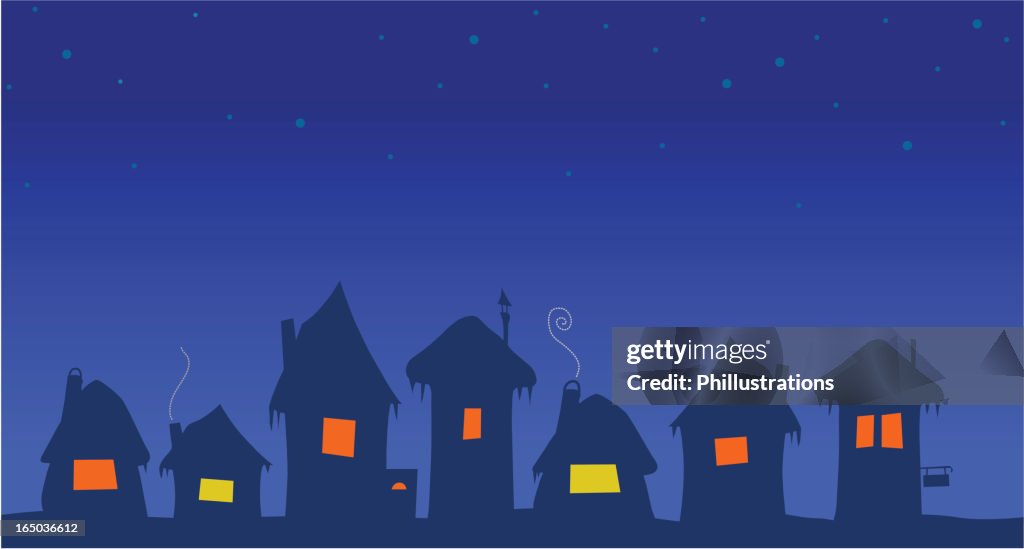 Night village
