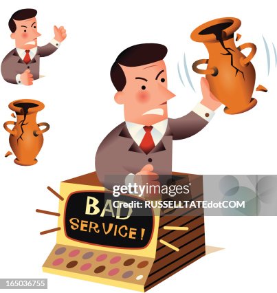 Poor Service Graphics Bad Service High-Res Vector Graphic - Getty Images