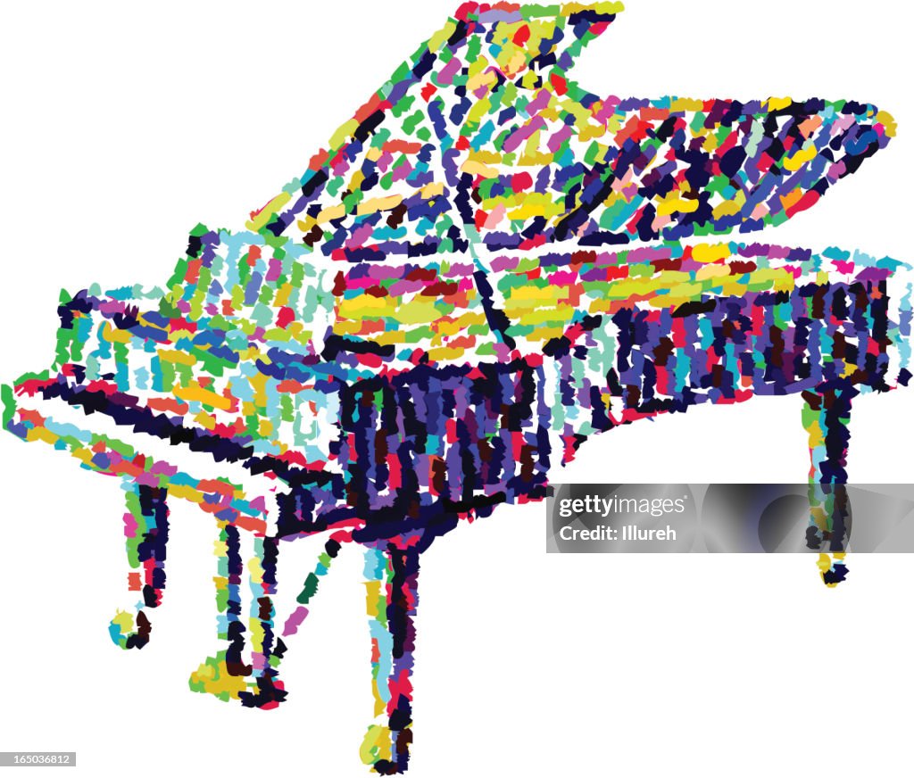 Piano illustration