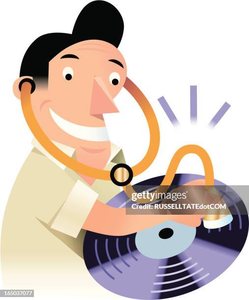 spin doctor - two doctors stock illustrations