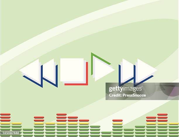 press play - rewind stock illustrations