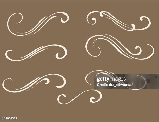 decorative ornament #324, vector - vintage dingbat stock illustrations